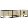 Meuble TV chêne sonoma 150x35x41 cm bois d'ingénierie et métal 628071628071
