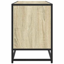 Meuble TV chêne sonoma 150x35x41 cm bois d'ingénierie et métal 628071628071