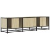 Meuble TV chêne sonoma 150x35x41 cm bois d'ingénierie et métal 628071628071