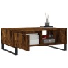 Table basse chêne fumé 90x60x35 cm bois d'ingénierie 628086628086