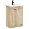 Ensemble de mobilier de salle de bain Chêne Sonoma 628091628091