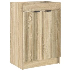 Ensemble de mobilier de salle de bain Chêne Sonoma 628091628091