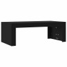Table basse noir 102x50x36 cm bois d'ingénierie 628095628095