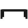 Table basse noir 102x50x36 cm bois d'ingénierie 628095628095