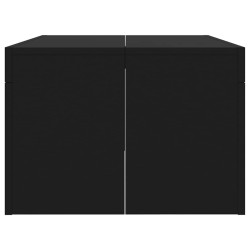 Table basse noir 102x50x36 cm bois d'ingénierie 628095628095