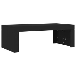 Table basse noir 102x50x36 cm bois d'ingénierie 628095628095