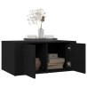 Table basse Noir 80x50x36 cm Bois d'ingénierie 628119628119