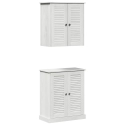 Ensemble de mobilier de salle de bain 2 pcs 67,5 x 34 x 80 cm 628133628133