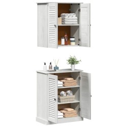 Ensemble de mobilier de salle de bain 2 pcs 67,5 x 34 x 80 cm 628133628133