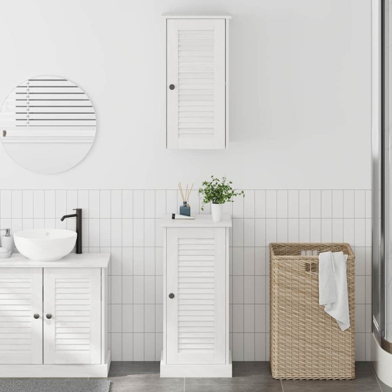 Ensemble de mobilier de salle de bain avec étagère VIGO 2 pcs 628142628142