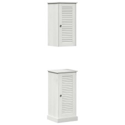 Ensemble de mobilier de salle de bain avec étagère VIGO 2 pcs 628142628142