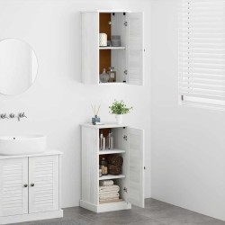 Ensemble de mobilier de salle de bain avec étagère VIGO 2 pcs 628142628142