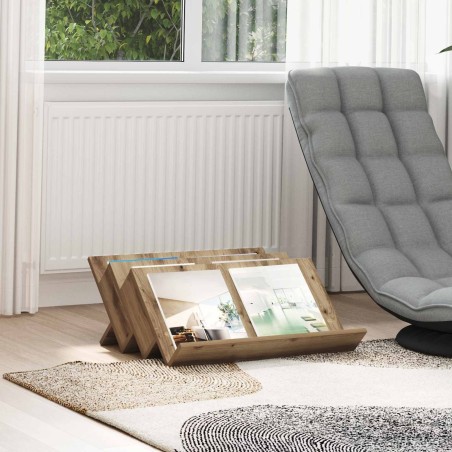 Étagère à magazines Chêne artisanal 65 x 53 x 28,5 cm 628148628148