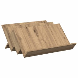 Étagère à magazines Chêne artisanal 65 x 53 x 28,5 cm 628148628148