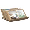 Étagère à magazines Chêne artisanal 65 x 53 x 28,5 cm 628148628148