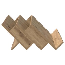 Étagère à magazines Chêne artisanal 65 x 53 x 28,5 cm 628148628148