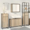 Ensemble de mobilier de salle de bain avec tiroir Chêne Sonoma 628150628150