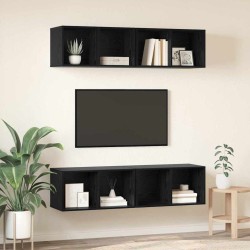 Ensemble meuble TV 4 pcs Chêne noir 37 x 37 x 72 cm 628158628158
