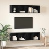 Ensemble meuble TV 4 pcs Chêne noir 37 x 37 x 72 cm 628158628158