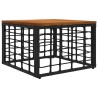 Ensemble de canapés d'extérieur 4 pcs Noir et Gris foncé 628159628159
