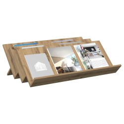 Étagère à magazines Chêne artisanal 90 x 53 x 28,5 cm 628163628163