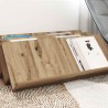 Étagère à magazines Chêne artisanal 90 x 53 x 28,5 cm 628163628163