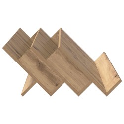 Étagère à magazines Chêne artisanal 90 x 53 x 28,5 cm 628163628163
