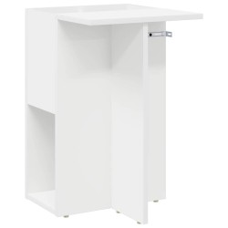 Table d'appoint Blanc 35 x 40 x 55 cm Bois d'ingénierie 628168628168