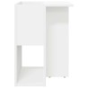 Table d'appoint Blanc 35 x 40 x 55 cm Bois d'ingénierie 628168628168