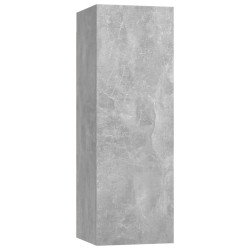 Ensemble de meubles TV 6 pcs Gris béton Bois d'ingénierie 628169628169