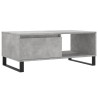 Table basse Gris béton 90x50x36,5 cm Bois d'ingénierie 628172628172