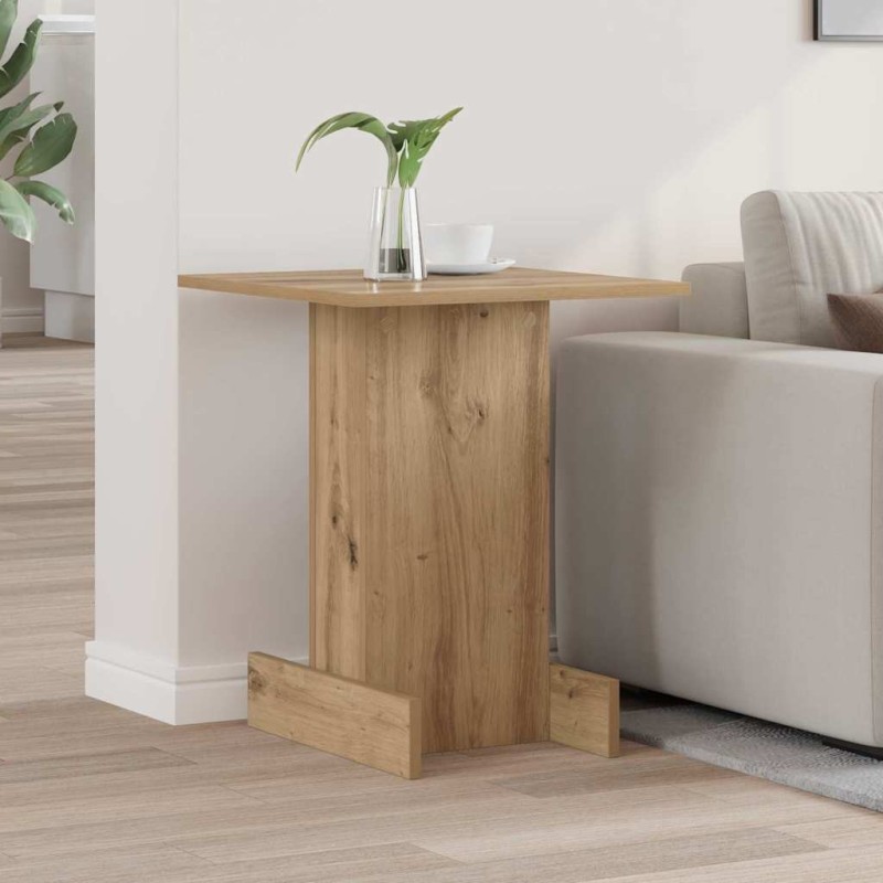 Table d'appoint Chêne artisanal 44,5 x 45 x 55 cm 628173628173