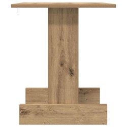 Table d'appoint Chêne artisanal 44,5 x 45 x 55 cm 628173628173
