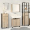 Ensemble de mobilier de salle de bain avec tiroir Chêne Sonoma 628182628182