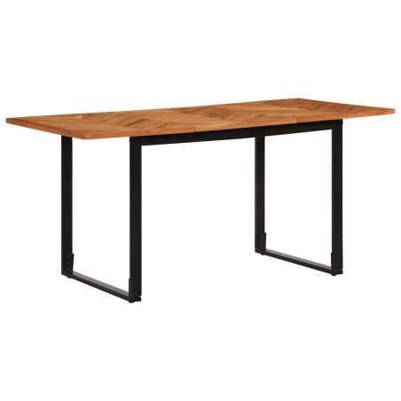 Table à manger 160x80x75 cm bois massif d'acacia 628184628184