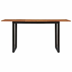 Table à manger 160x80x75 cm bois massif d'acacia 628184628184