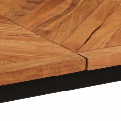 Table à manger 160x80x75 cm bois massif d'acacia 628184628184