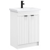Ensemble de mobilier de salle de bain Blanc 56 x 37,5 x 81 cm 628189628189