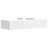 Table d'appoint murale Blanc 87,5 x 34,5 x 17 cm 628191628191