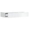 Table d'appoint murale Blanc 87,5 x 34,5 x 17 cm 628191628191