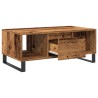 Table basse vieux bois 90x50x36,5 cm bois d'ingénierie 628192628192