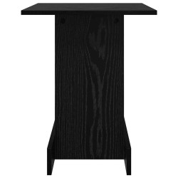 Table d'appoint Chêne noir 44,5 x 45 x 55 cm Bois d'ingénierie 628193628193