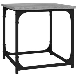 Table d'appoint Sonoma gris 40x40x40 cm Bois d'ingénierie 628200628200