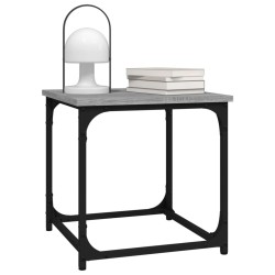 Table d'appoint Sonoma gris 40x40x40 cm Bois d'ingénierie 628200628200