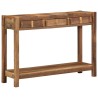 Table console Marron 107 x 33 x 76 cm Bois Recyclé Solide 628201628201