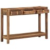 Table console Marron 107 x 33 x 76 cm Bois Recyclé Solide 628201628201