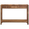 Table console Marron 107 x 33 x 76 cm Bois Recyclé Solide 628201628201
