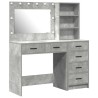 Table de Toilette Gris 78.5 x 41 x 135 cm Bois d'ingénierie 628206628206