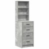 Table de Toilette Gris 78.5 x 41 x 135 cm Bois d'ingénierie 628206628206