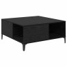 Table basse Chêne noir 80 x 80 x 36,5 cm Bois d'ingénierie 628207628207